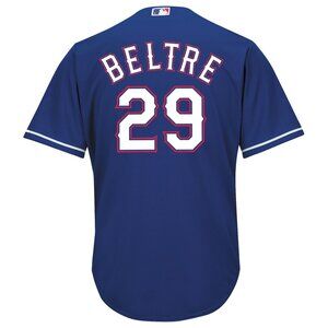 Adrian Beltre Texas Rangers Blue Short Sleeve Fashion Player Jersey